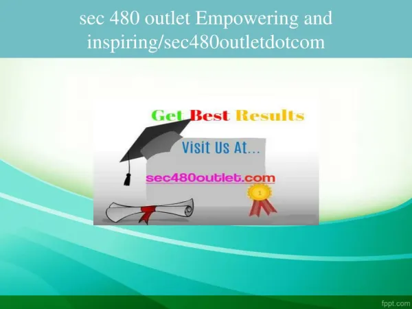 sec 480 outlet Empowering and inspiring/sec480outletdotcom