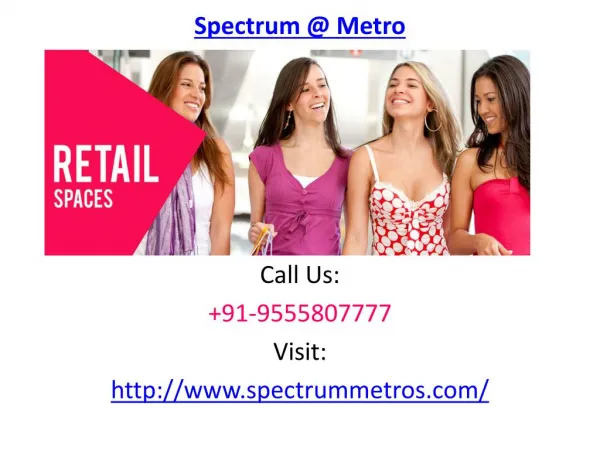 Spectrum Metro Business Space sector 75, Noida