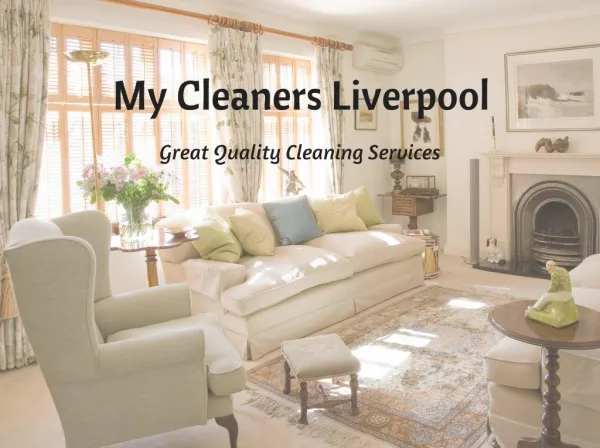 My Cleaners Liverpool