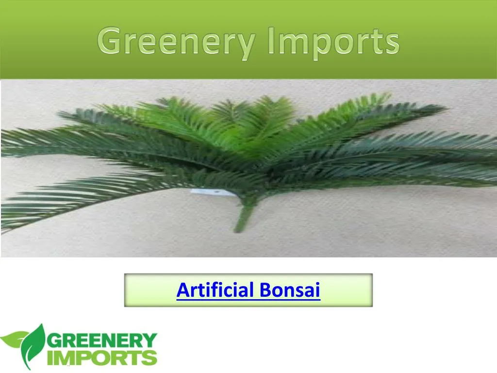 greenery imports