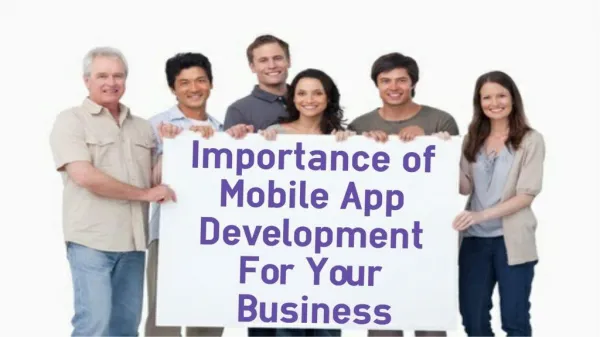 Importance of Mobile App Development For Your Business