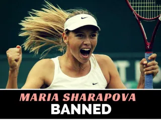 Maria Sharapova banned