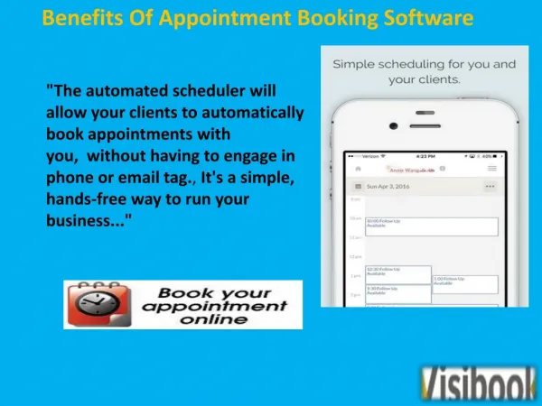 Benefits Of Appointment Booking Software