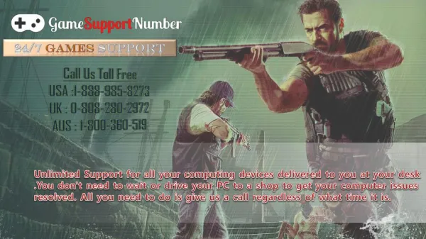 Games Customer Support Phone Number