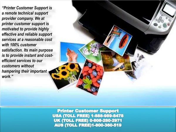lenovo Printer Customer Support Phone Number