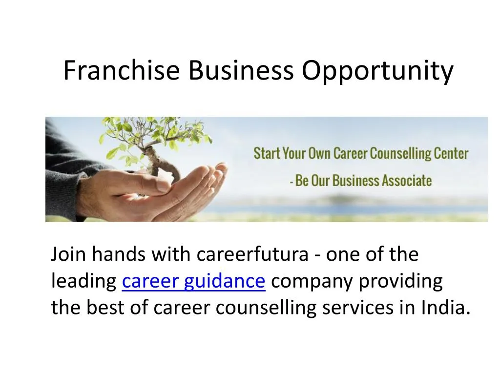 franchise business opportunity