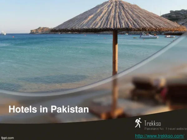Hotels in Pakistan
