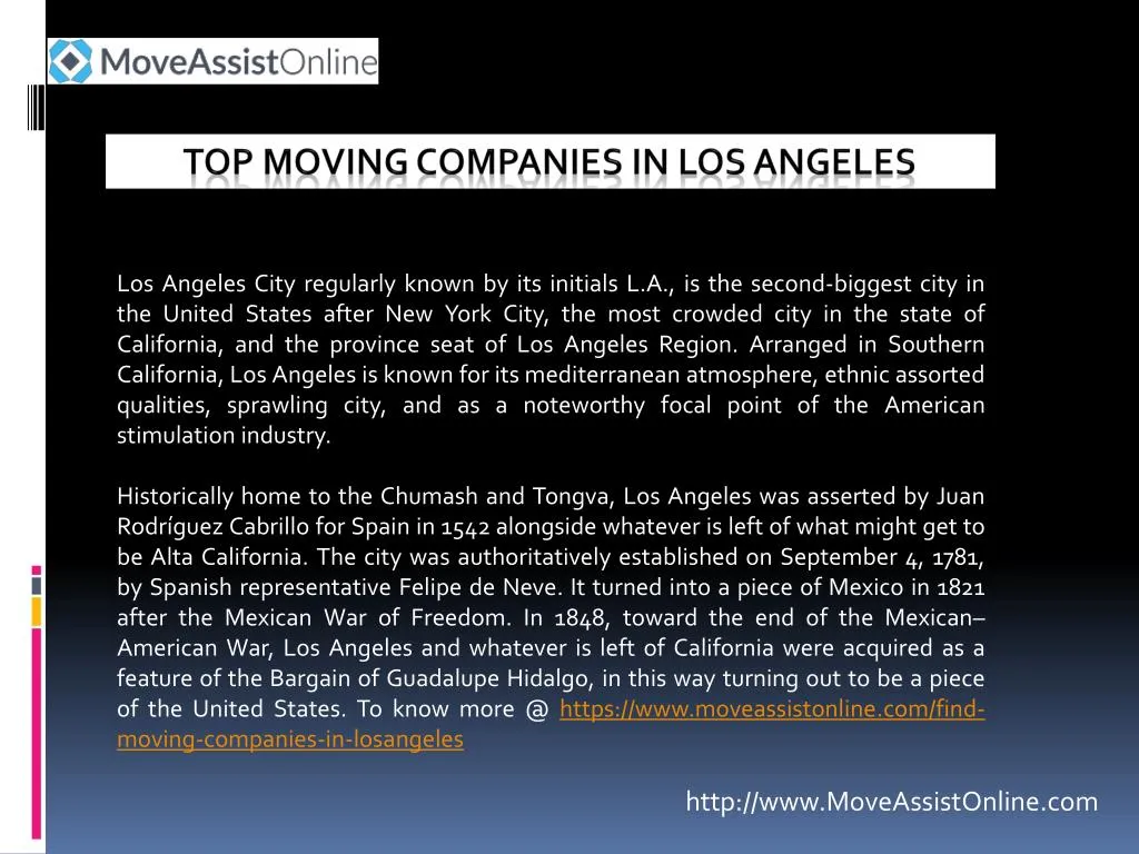 top moving companies in los angeles