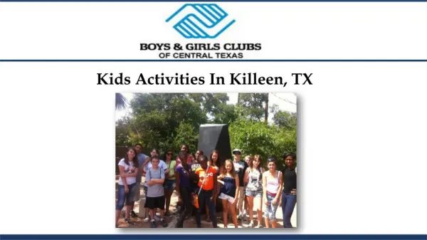 Kids Activities In Killeen, TX