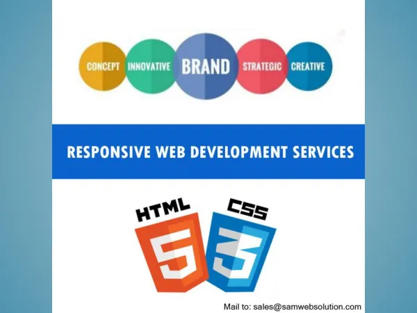 Responsive Web Development Services Provider