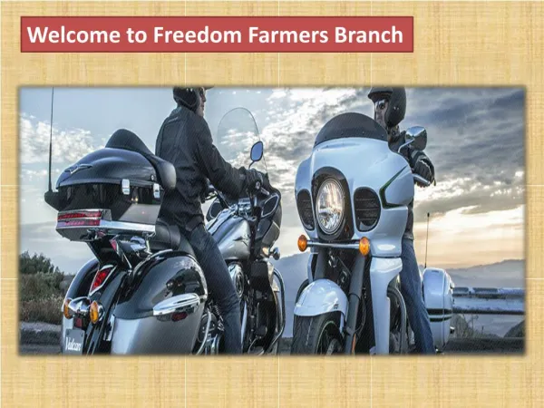 Welcome to Freedom Farmers Branch