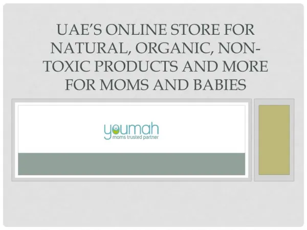 Baby Products In Dubai