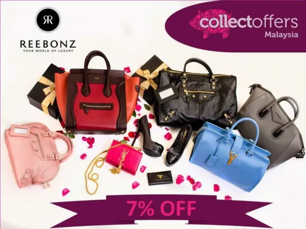 Revive Your Style With Trendy Shoes And Bags with Reebonz Malasia