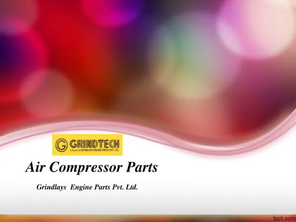 Air compressor parts