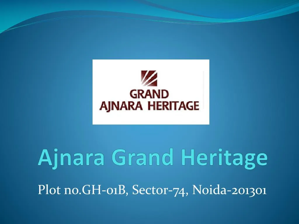 ajnara grand heritage