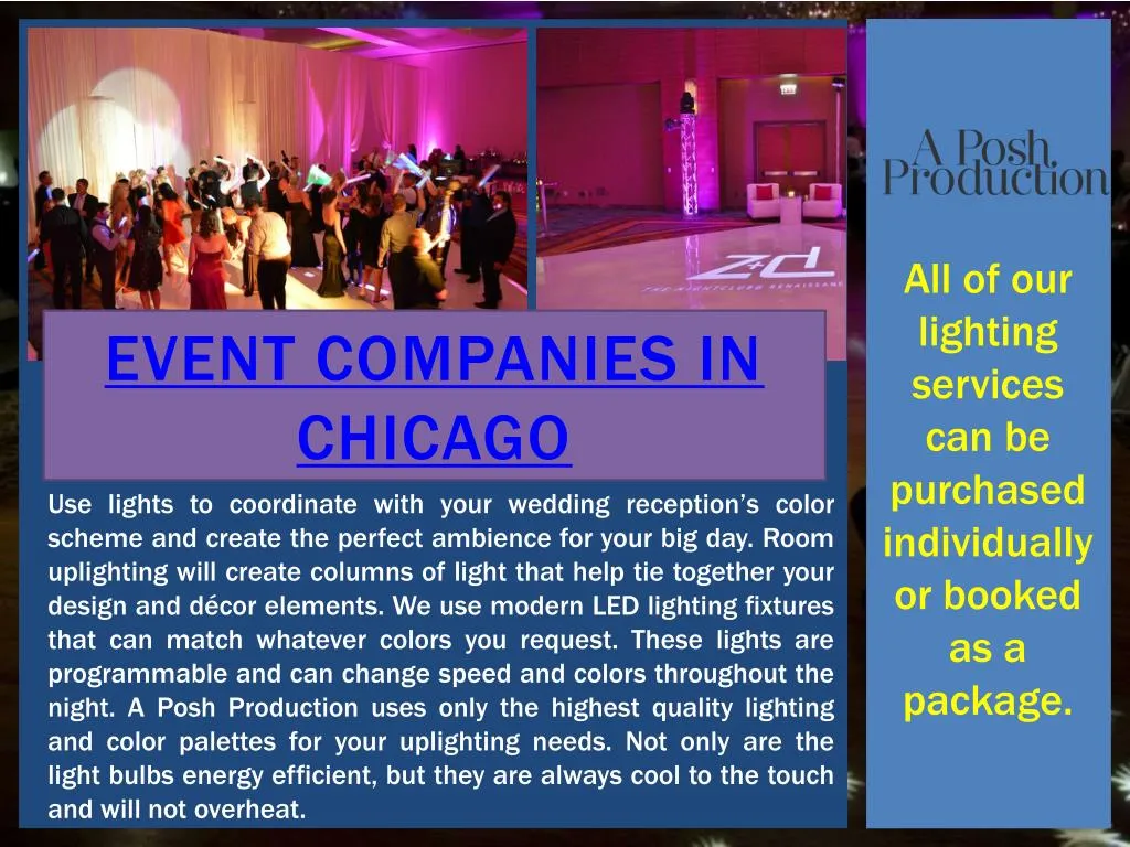 event companies in chicago