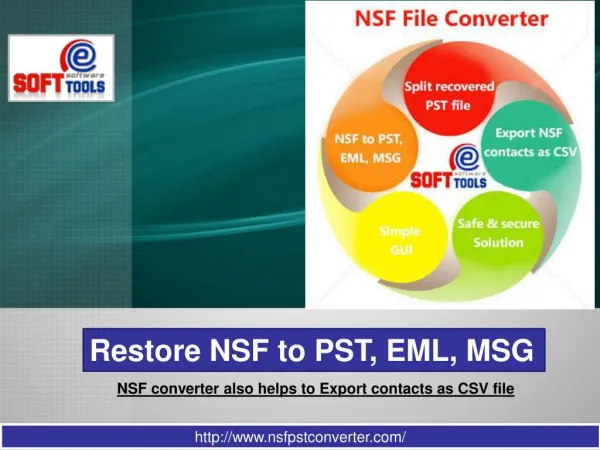Restore NSF to PST