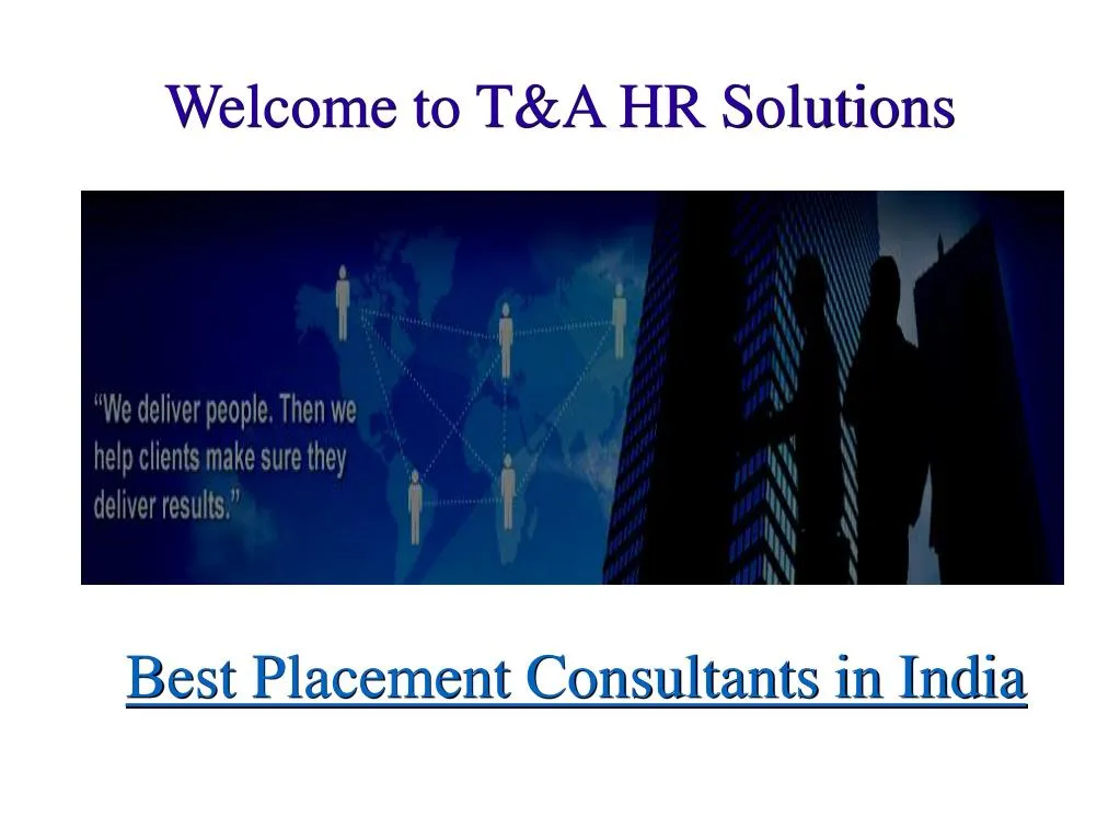 welcome to t a hr solutions