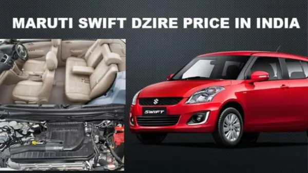 Gleaming Maruti Swift Dzire price in India 2016