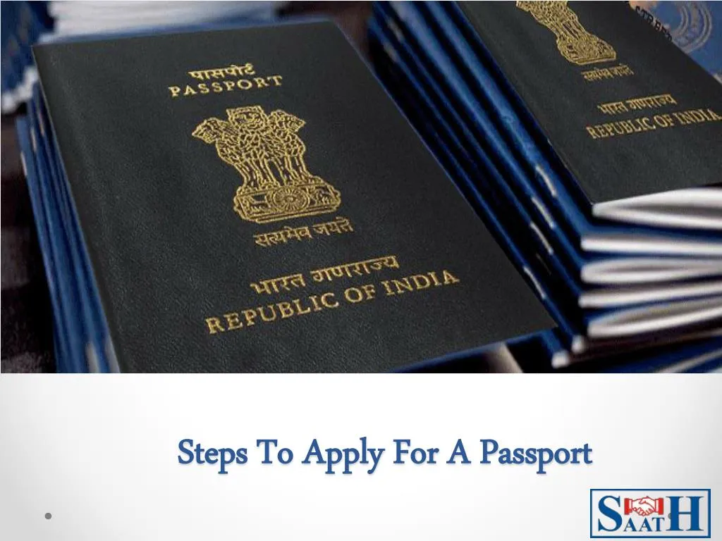 steps to apply for a passport