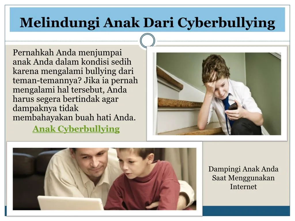 melindungi anak dari cyberbullying