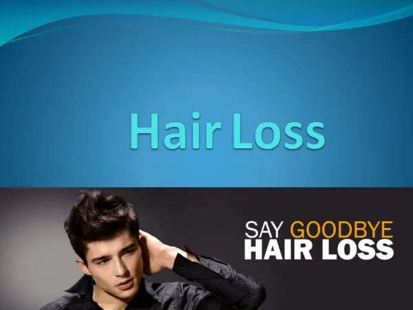 Recover from hair fall