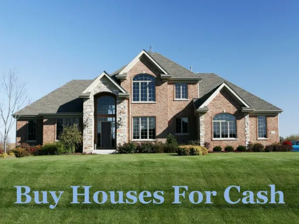 Buy Houses For Cash