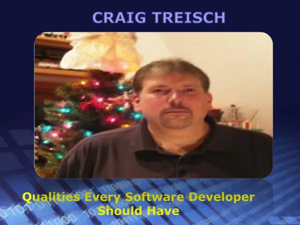 Craig Creisch - professional skill every mobile developere should have