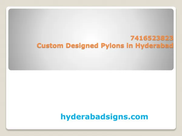 Custom design polygons in Hyderabad