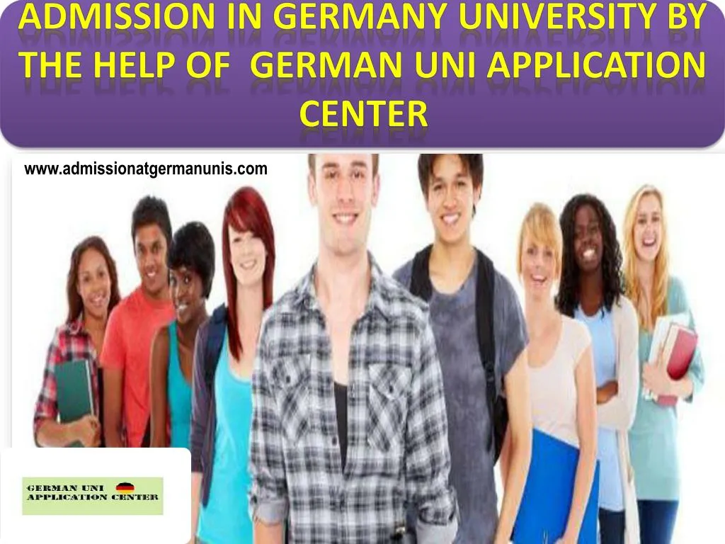 admission in germany university by the help of german uni application center