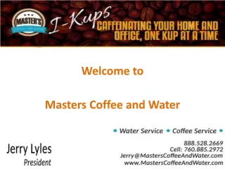 Single Cup Coffee - slide 1