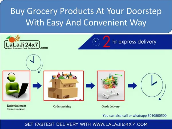 How Can be Shop With Lalaji24x7 Online Grocery Shopping?