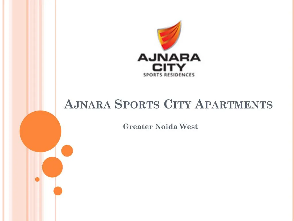 ajnara sports city apartments