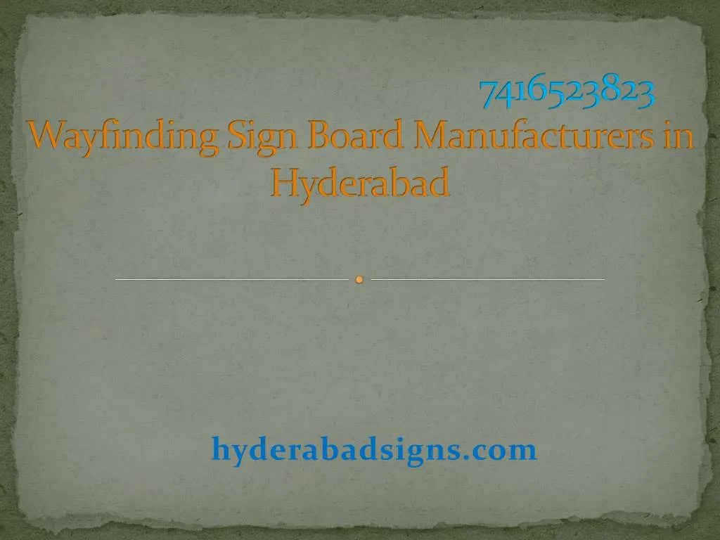 7416523823 wayfinding sign board manufacturers in hyderabad
