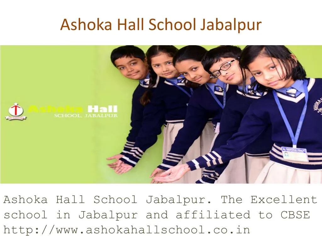 ashoka hall school jabalpur