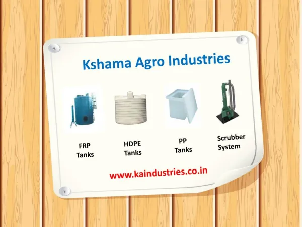 ks Manufacturer, HDPE Tanks, PP Tanks in Gujarat, INDIA