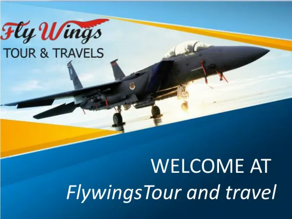 Flywingstour-International Tour and travel Operators in Chandigarh