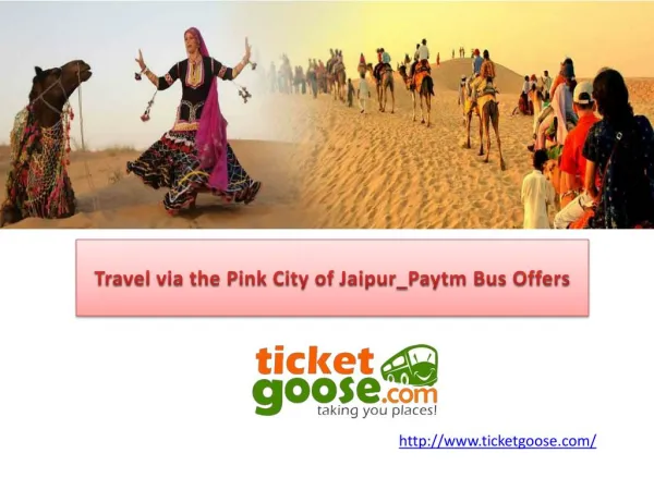 Travel via the Pink City of Jaipur_Paytm Bus Offers