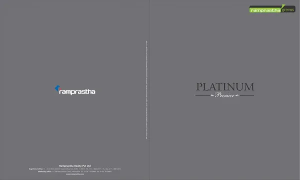 Platinum Premier: 3/4 BHK Furnished Flats Apartments in Vaishali Ghaziabad