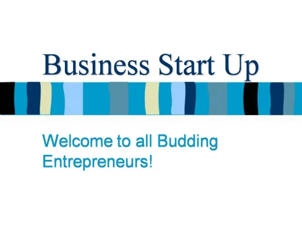 Business Start Up
