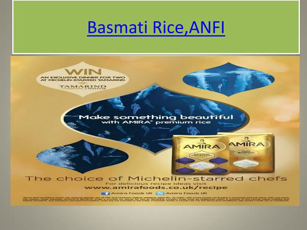 basmati rice anfi