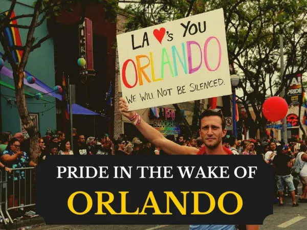 Pride in the wake of Orlando