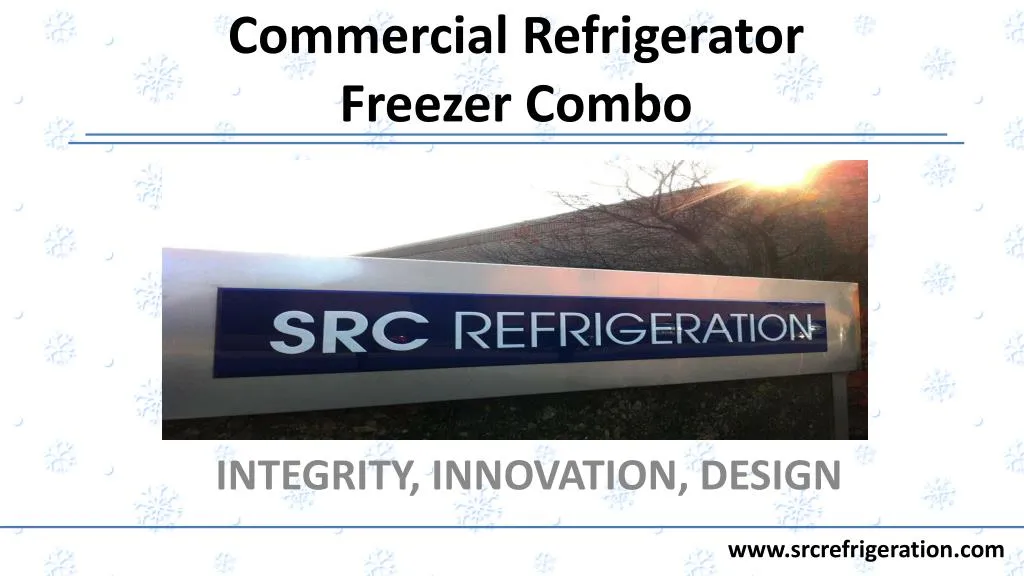 commercial refrigerator freezer combo