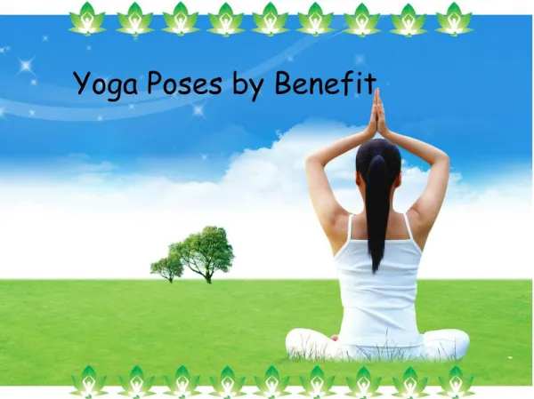 Yoga Poses by Benefit