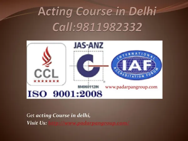 Acting Course in Delhi, Top 5 Acting Schools in Delhi, Film Institute Delhi, Acting College in Delhi