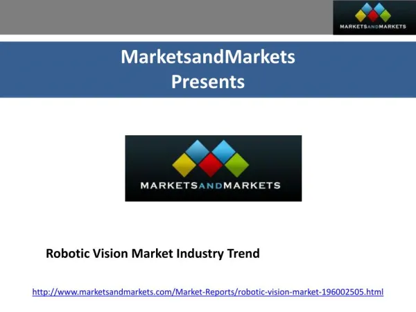 Robotic Vision Market Industry Trends