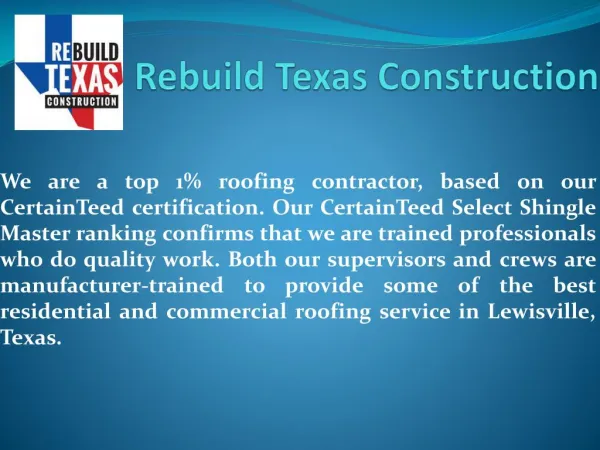 Dallas Roofing Contractors  