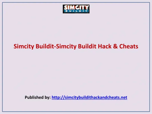 Simcity Buildit-Simcity Buildit Hack & Cheats
