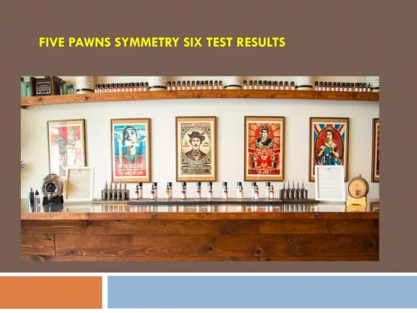 Five Pawns Symmetry Six Test Results