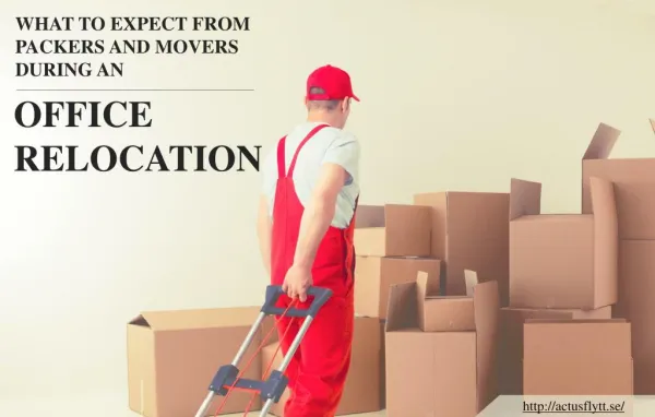 Hire Professional Packers and Movers for your Office Relocation